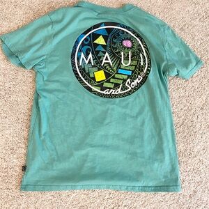 Maui and Sons Aqua Tee